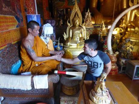 In Chiang Mai you can chat with monks who love practicing their English with travelers!