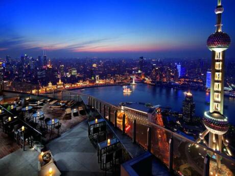 For delicious food and drinks plus one of the best views in Shanghai, head to the Flair Rooftop restaurant!