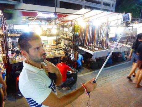 We loved the night bazaar in Chiang Mai for shopping and having delicious street food