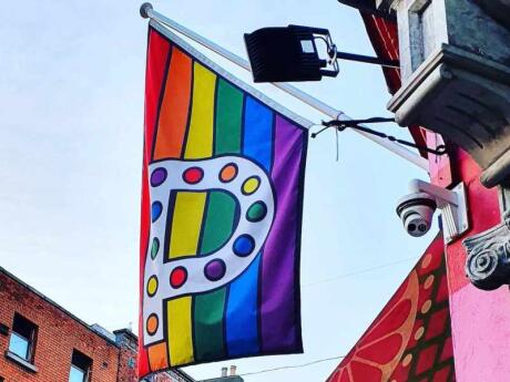 Pantibar is a fun gay bar in Dublin owned by drag queen Ms Panti Bliss