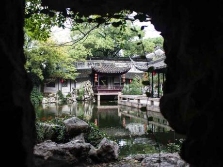 Suzhou is a really pretty town that's perfect as a day trip from Shanghai