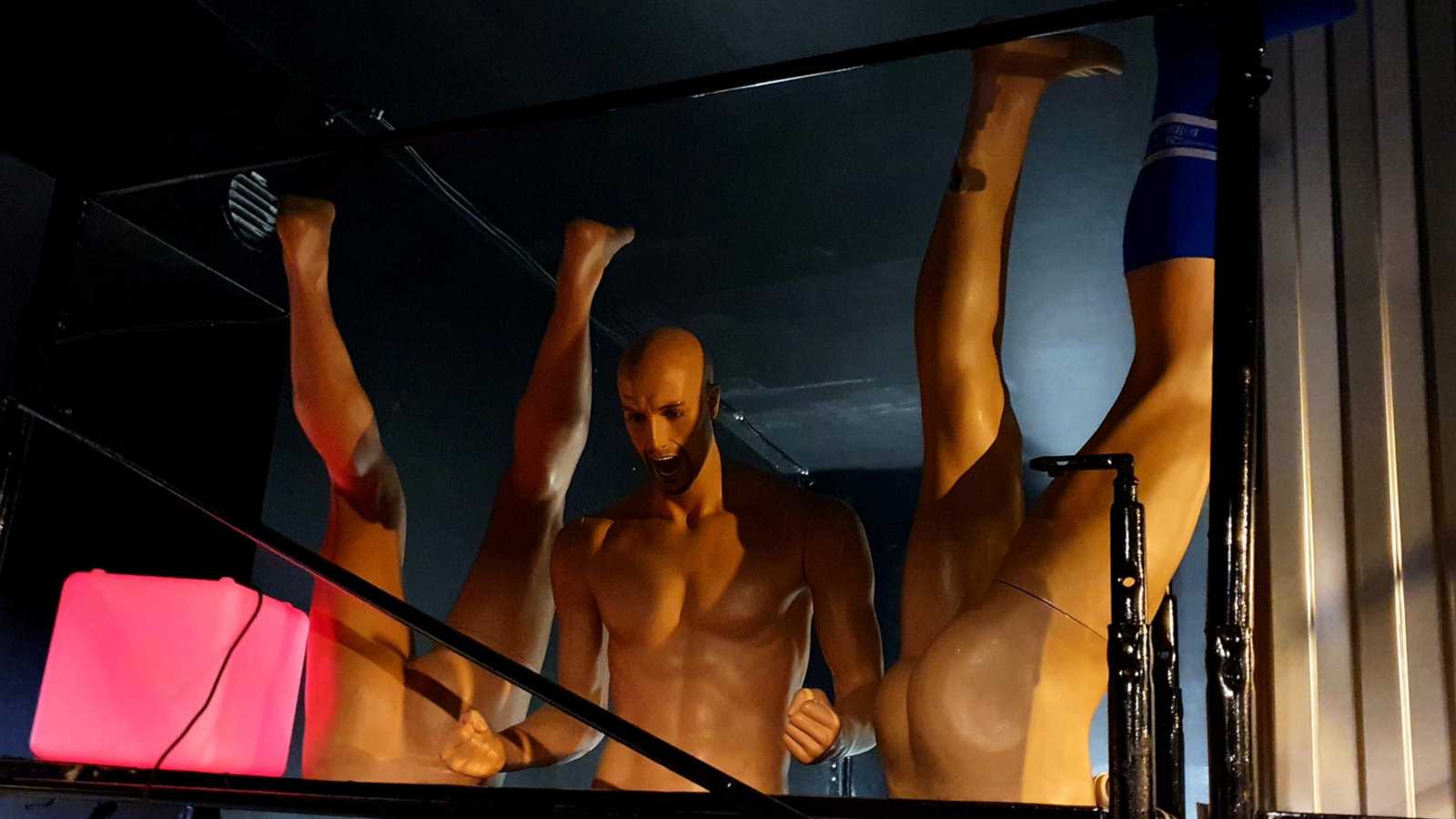 Bunker is a gay cruising bar in Riga that's quirky and naughty
