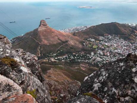 Hike (or ride the cable car) to the top of Table Mountain for incredible views over Cape Town