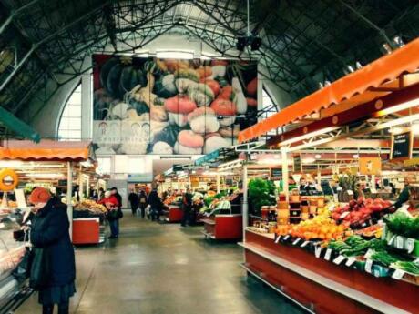 Riga's Central Market has fascinating history and lots of delicious food