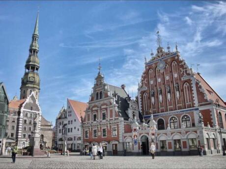 The main market square of Riga is one of the prettiest and most interesting spots in the city