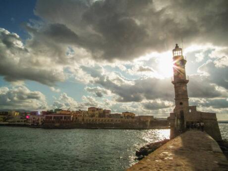 The town of Chania on Crete has a beautiful Old Town begging to be explored