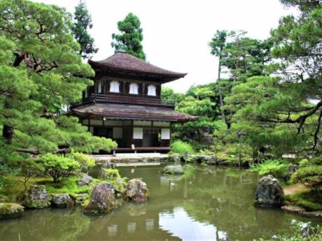 Kyoto's silver temple may not actually be silver but it's still a beautiful site to explore