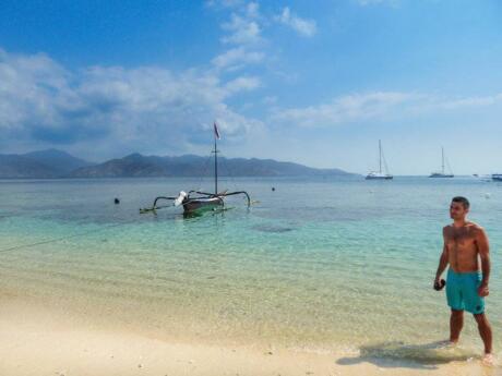 The Gili Islands are beautiful and easy to visit from Lombok