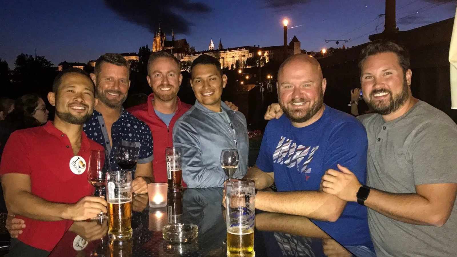 You'll make plenty of new friends while enjoying the sights on Brandg's Prague and Danube River gay cruise