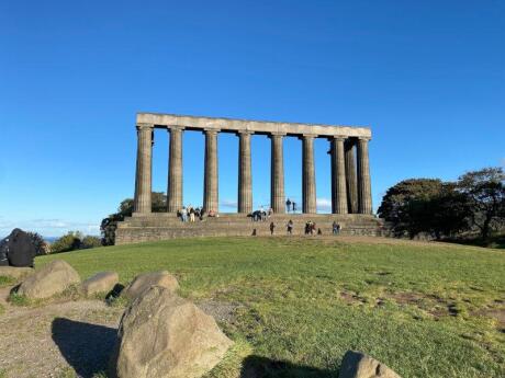 Calton Hill in Edinburgh is another great spot for views over the city