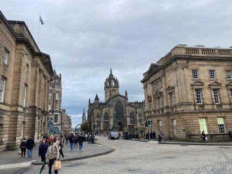 Edinburgh's Royal Mile and Old Town area is packed with stunning architecture, shops and things to see