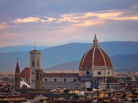 The unmistakable Duomo of Florence is one of the most beautiful sites in the city