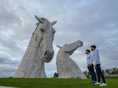 If you're visiting Scone Palace in Scotland then you also need to see the massive Kelpies statues