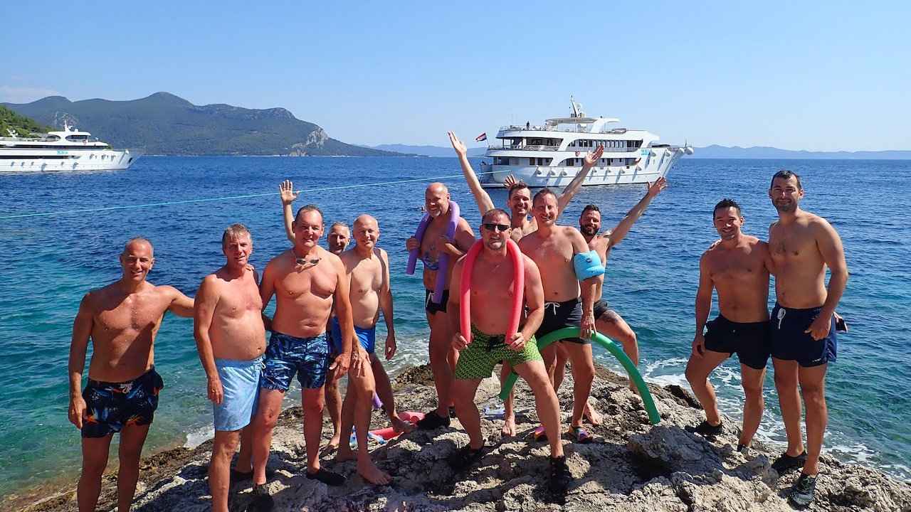 A luxurious gay sailing cruise with Out Adventures is the best way to explore the coast of Croatia