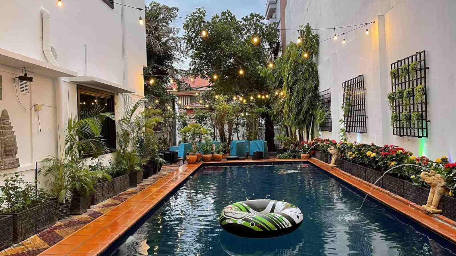 The Birdcage Boutique is a lovely gay owned budget choice of accommodation in Phnom Penh