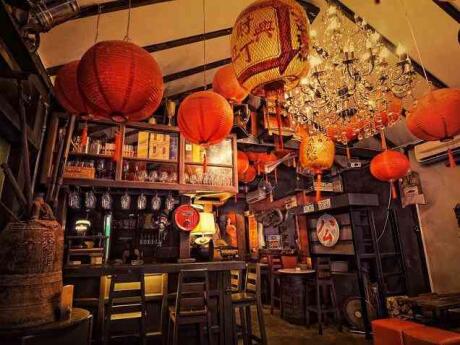 The Junk is a fun combination of restaurant, bar, and club in Kuching