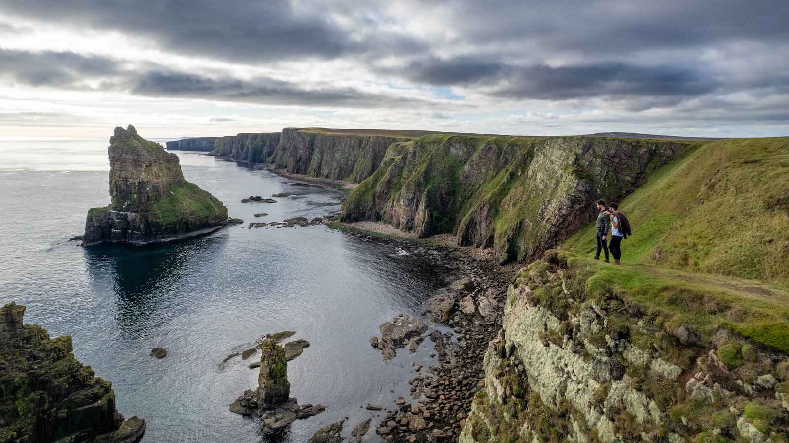 We loved visiting the stunning Duncansby Stacks while staying at Mackays Hotel in Wick, Scotland
