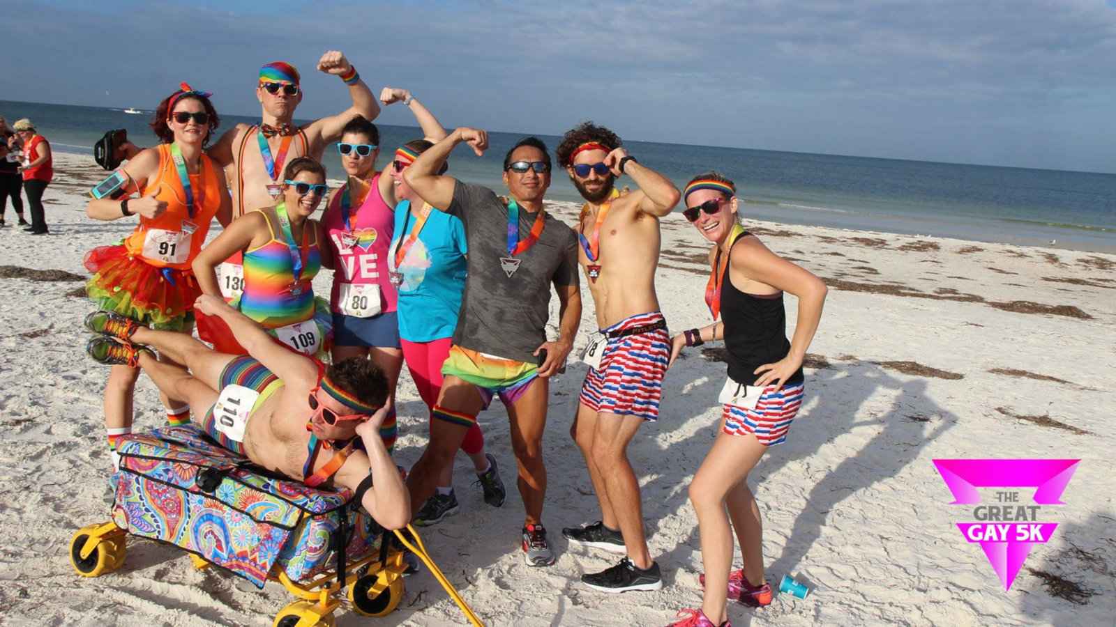 You can be super gay and run a 5K in St Pete with the Great Gay 5K!