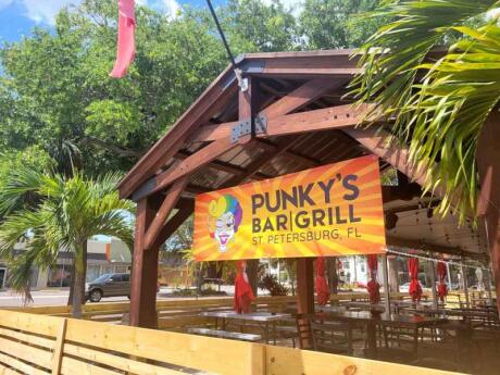 Punky's is a very cool bar and grill in St Pete with regular Drag Queen Bingo events to enjoy