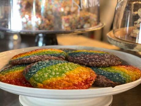 Grab some rainbow cookies at Uptown Eats in St Pete