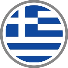 Greece circle flag