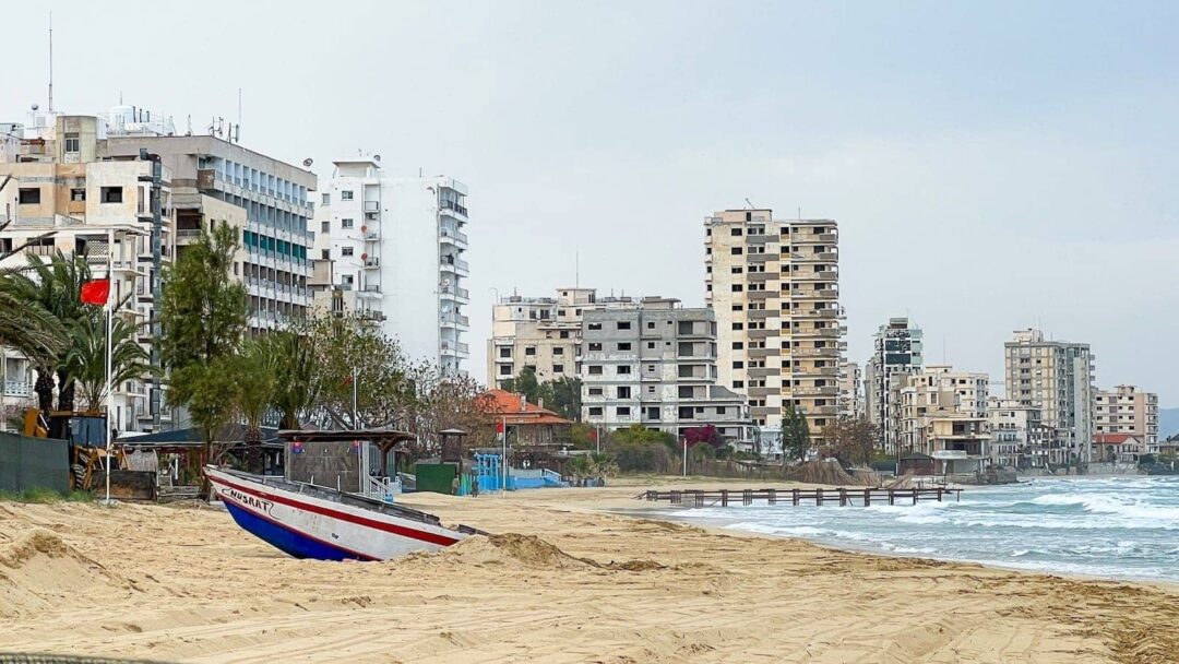 The Varosi ghost town in Cyprus: 