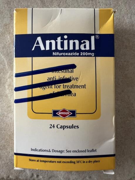 Antinal best pills for diarrhoea in Egypt.