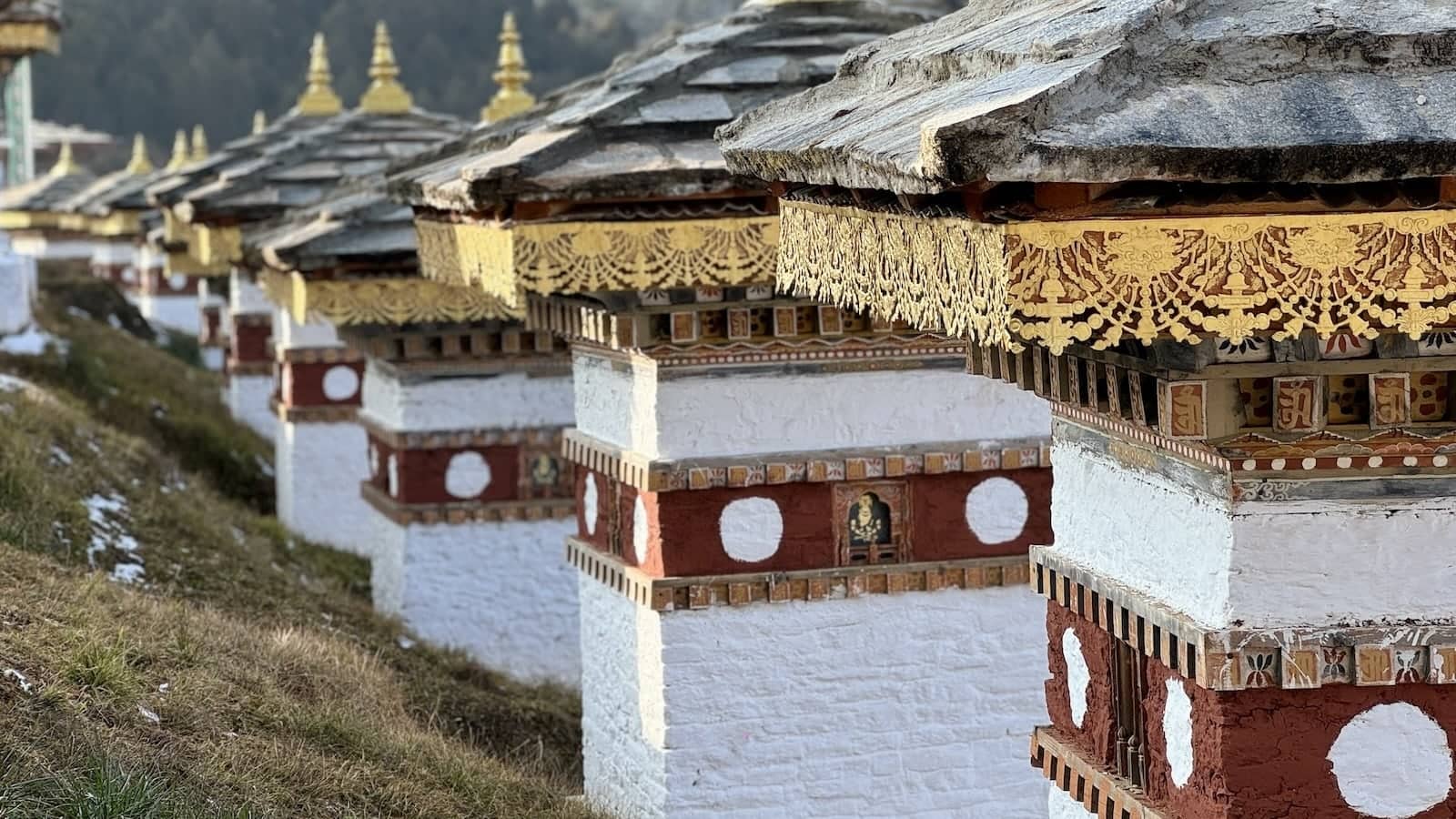 Punakha Dzong where the Punakha Dromchoe festival takes place.