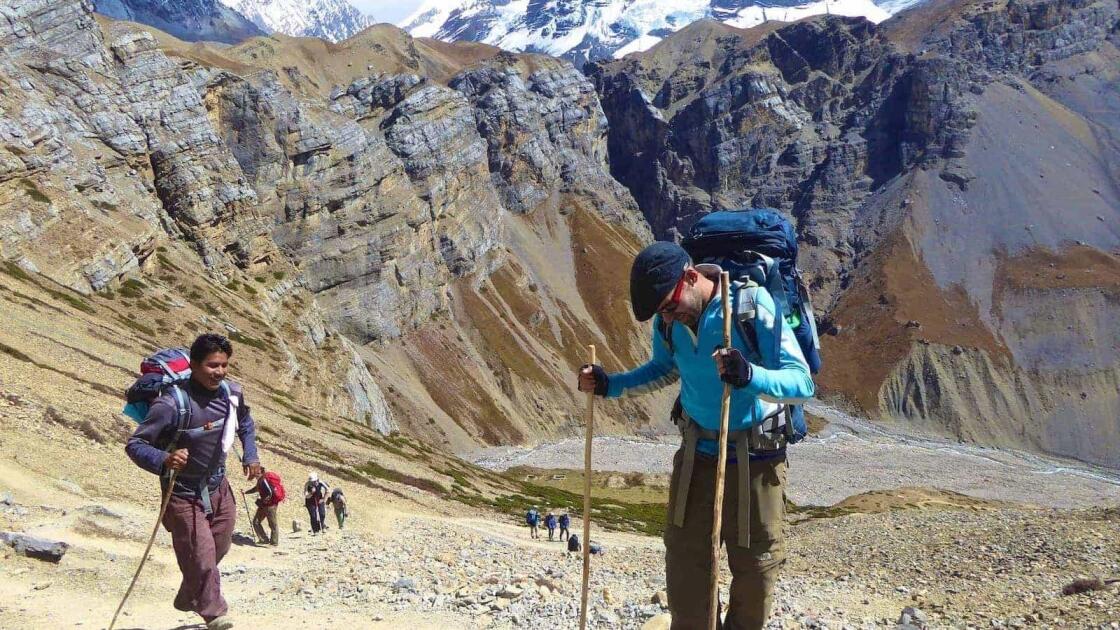 Gasping for breath…trekking in the Himalayas in Nepal