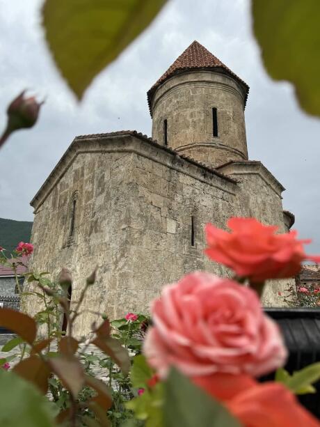 The Albanian Church of Kish near Sheki in Azerbaijan.