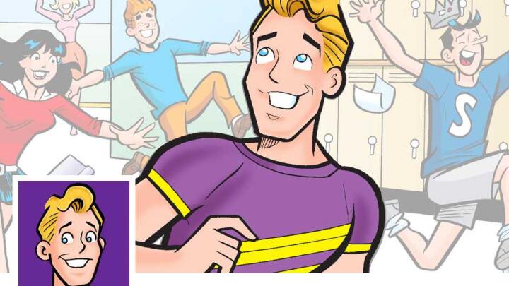 A banner image of Kevin Keller, a character from the Riverdale comics.