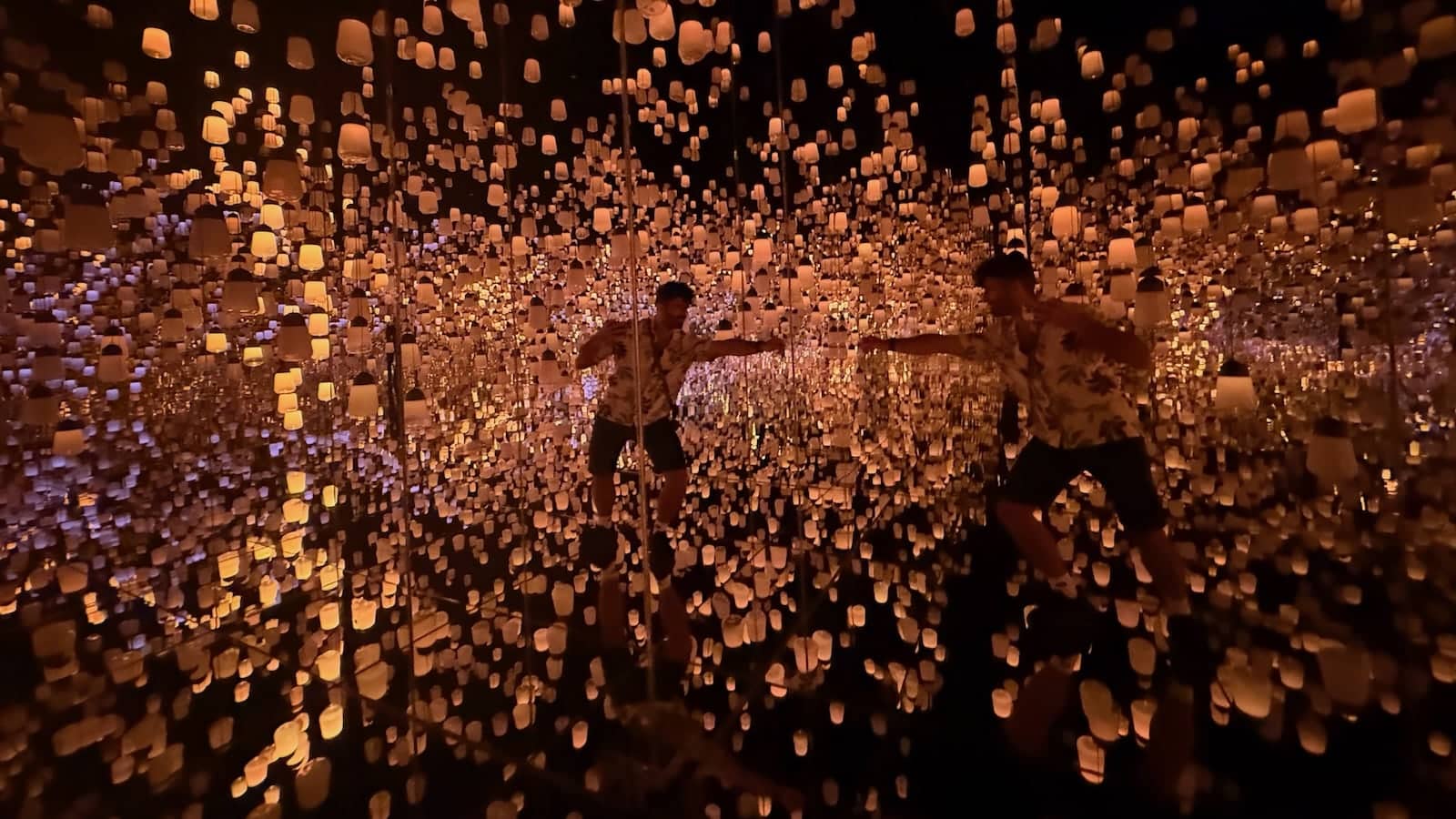 TeamLab Bordless Museum in Jeddah.