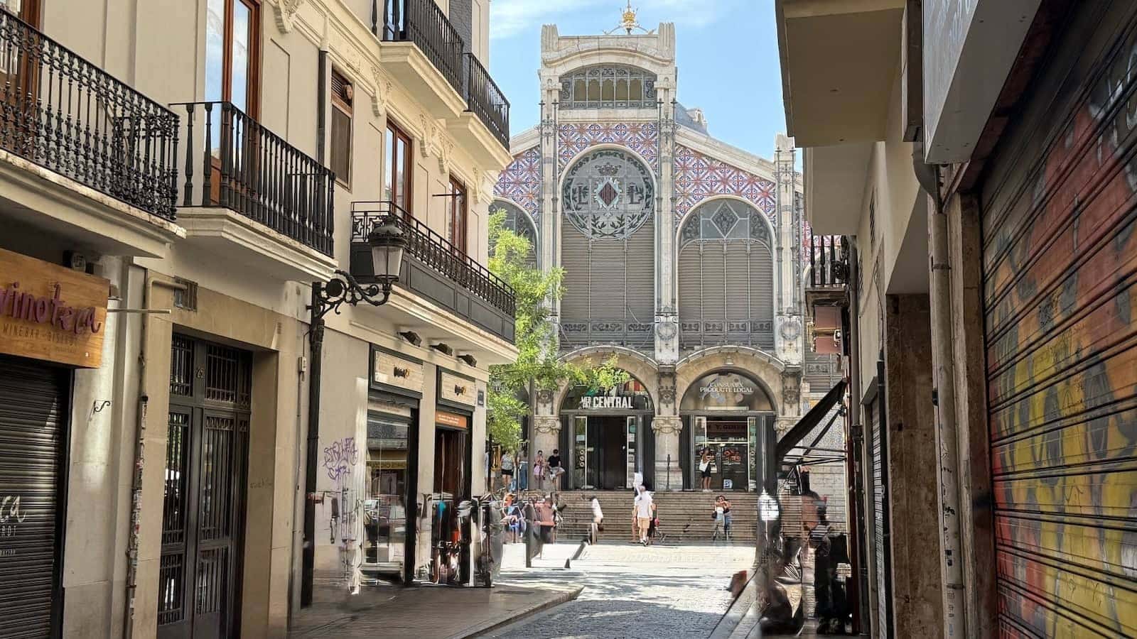 The Central Market of Valencia.
