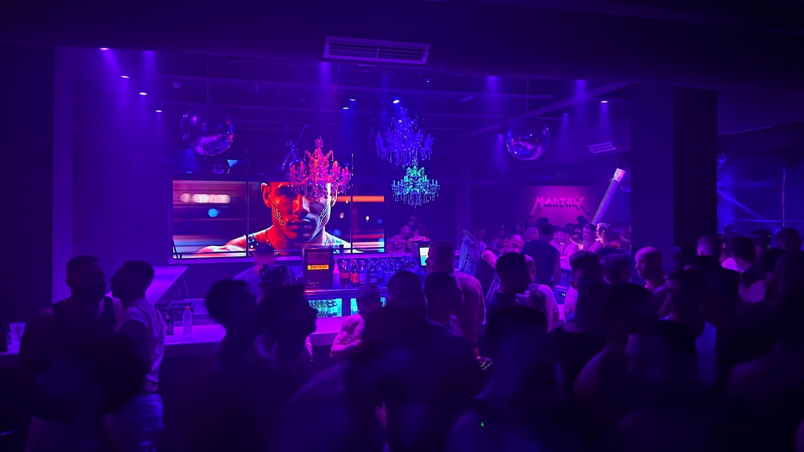 Mantrix gay club in Yumbo Centre in Maspalomas.