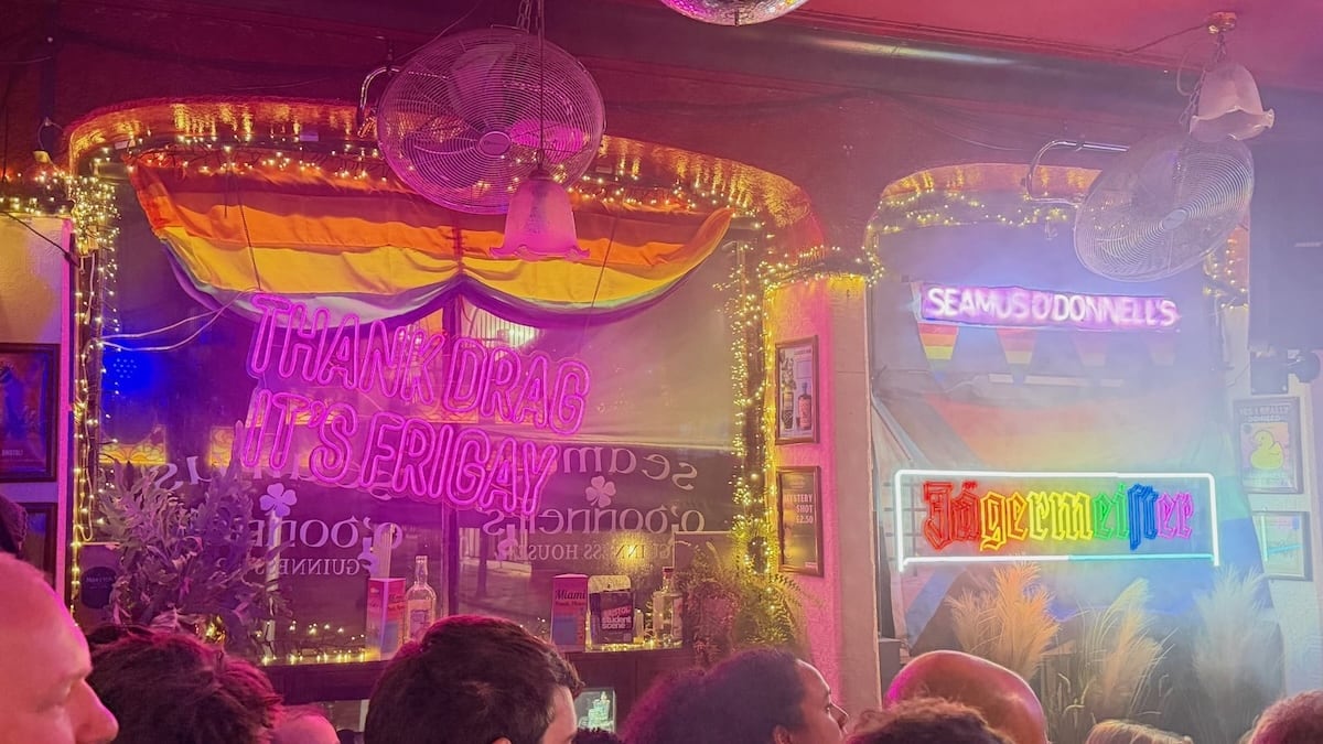 Seamus O'Donnell gay bar in Bristol.