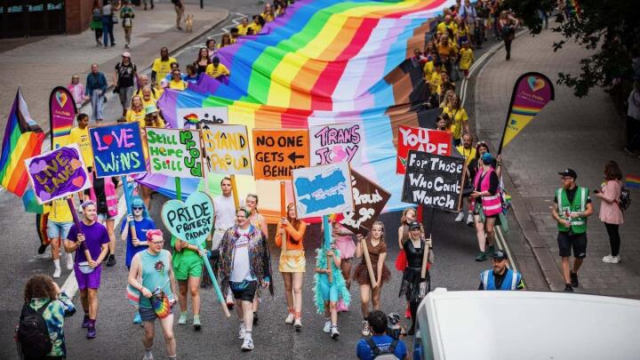 Bristol Pride Parade.