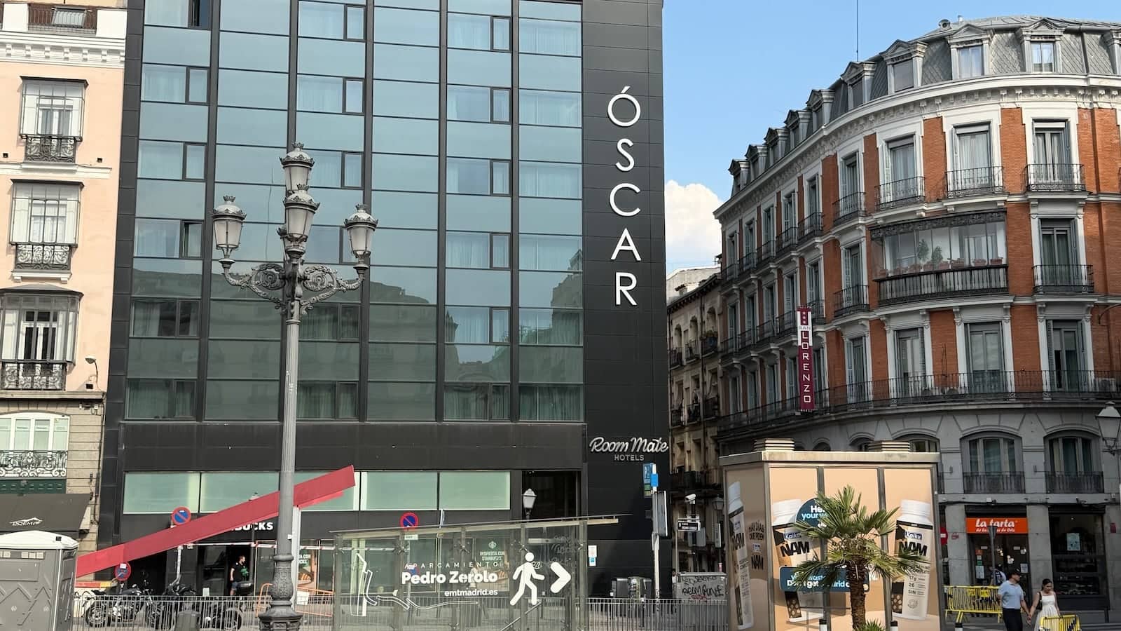 Oscar Room Mate gay hotel in Chueca, Madrid.