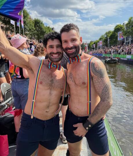 Nomadic Boys at Amsterdam WorldPride Parade.