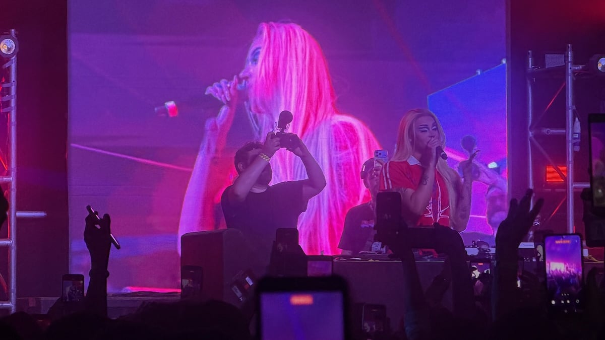 Pabllo Vittar DJ set at As One In The Park gay festival in London.