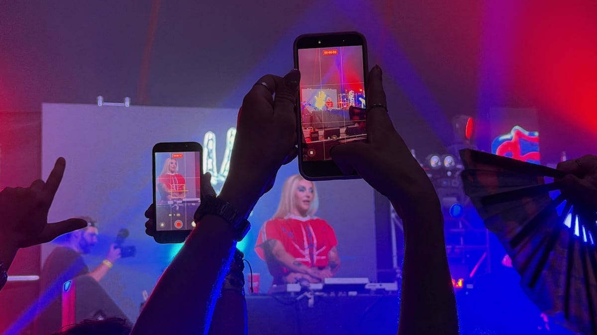 Pabllo Vittar performing at At One In The Park gay festival in London.